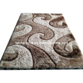 Poliester de alta calidad moderno Shaggy alfombras con efectos 3D
